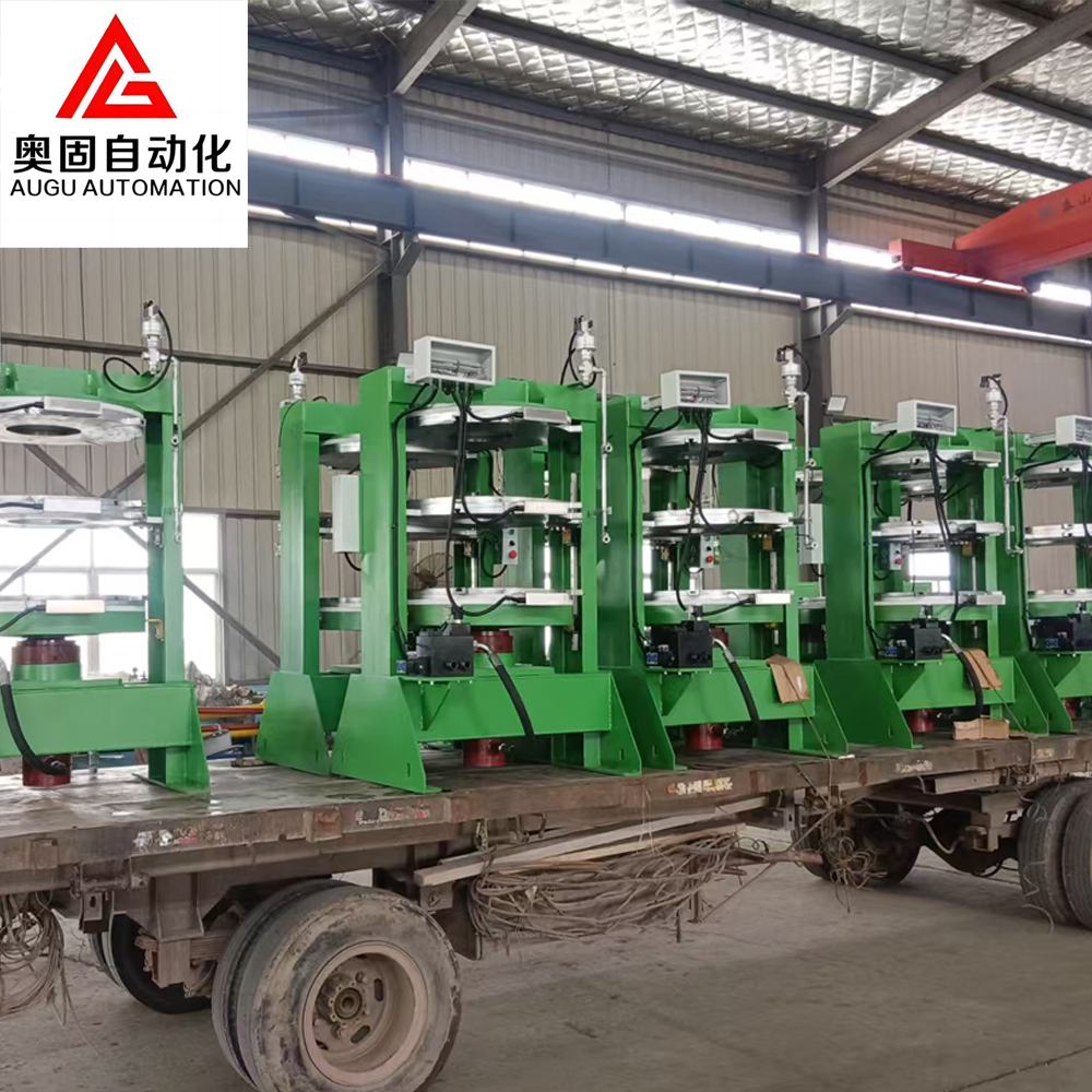 Augu Inner Tube Vulcanizer/Curing Press livrat, ajutând clienții să extindă producția!