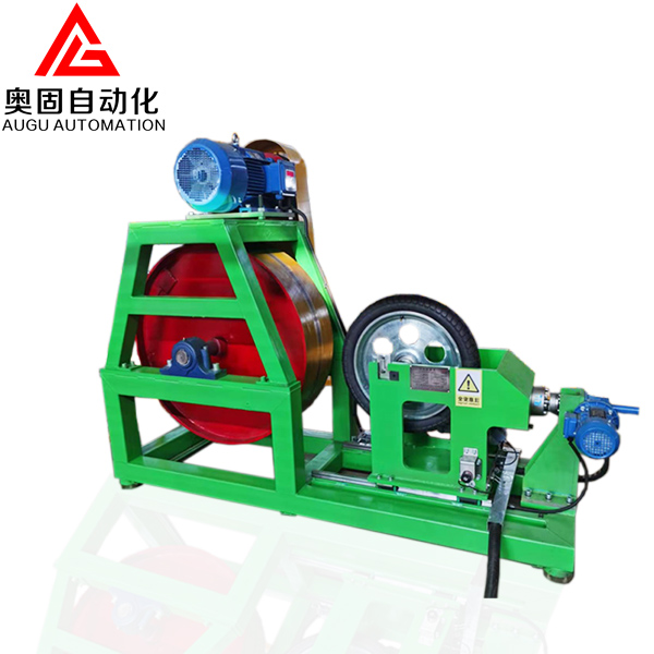 Aparat de testare a kilometrajului anvelopelor pentru motociclete